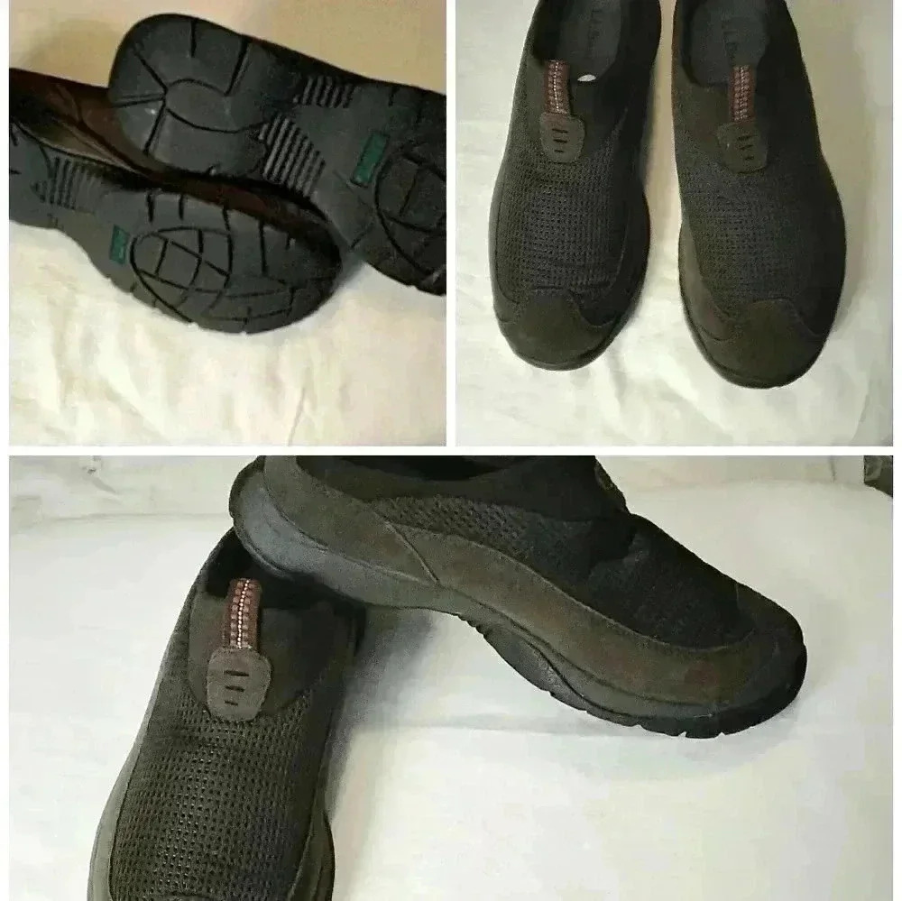 LL Bean Brown Vented slide Shoe